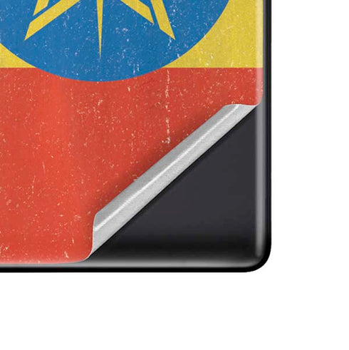 Ethiopia Flag Distressed Google Pixel 6 Pro Skin